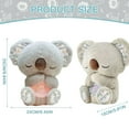 thumbnail image 3 of RUIG 2pcs Soothing Koala Bear, Anxiety Relief Koala Bear Breathing with Sensory Details Music Lights & Rhythmic Breathing Motion, Stuffed Animals, for New Borns 0+ Months, 3 of 5