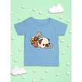 thumbnail image 3 of Cartoon Pug W Candy T-Shirt Infant -Image by Shutterstock,  18 Months, 3 of 4