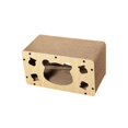 thumbnail image 4 of Almohadilla para rascar gatos, cama de casa, Material reciclable, patrón ahuecado, juguete para gatos para proteger sus muebles interiores Oso 50x28x30cm Yinane Almohadillas para rascar gatos, 4 of 8