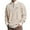 R166-Khaki, variant on Men's Casual Pullover Sweatshirt Winter Warm Half Zip Stand Collar Sweatshirts Tops Loose Fit Comfortable Daily Wear Retro Streetwear Tops