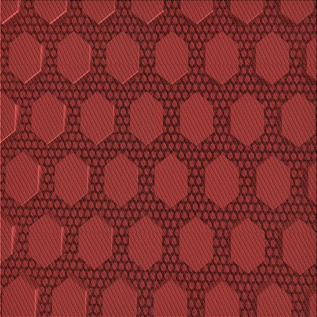 Ahgly Company Tapis d'Intérieur Lavable en Machine Carré Transitionnel Rouge Canneberge, 4 Pieds Carré