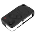 thumbnail image 1 of 2 Button Car Remote Flip Key Fob Case Blade Cover Shell Fit for Land Rover Range Rover P38, 1 of 9