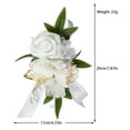thumbnail image 2 of 1PC Shoulder Corsages Wedding Flowers, Mother of The Bride Corsage for Wedding Ceremony Anniversary Prom Dinner Party, 2 of 9