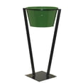 thumbnail image 1 of Houston International Trading 6080E SA Enameled Galvanized Beverage Tub, Sage, 1 of 1