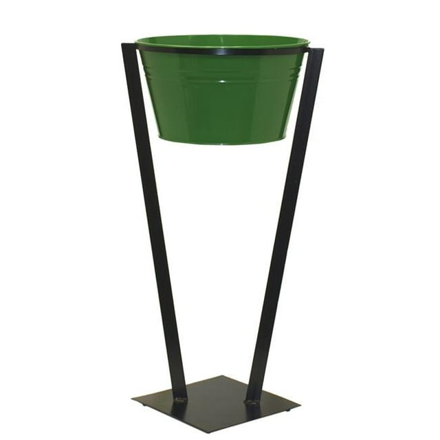 Houston International Trading 6080E SA Enameled Galvanized Beverage Tub, Sage
