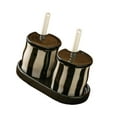 thumbnail image 4 of Tnarru Pot à Condiments Pots d'Assaisonnement Boîte Ronde Bols à Sucre Décoratifs Contenants à Épices Bocaux à Condiments Pots pour Cuisine Maison Maison Noir, 4 of 8