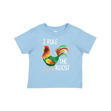 

Inktastic Farmer I Rule the Roost Rooster Gift Baby Boy or Baby Girl T-Shirt