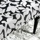 Furniture of America Banc d'Accent Floral en Tissu Contemporain Sela en Noir – image 2 sur 4