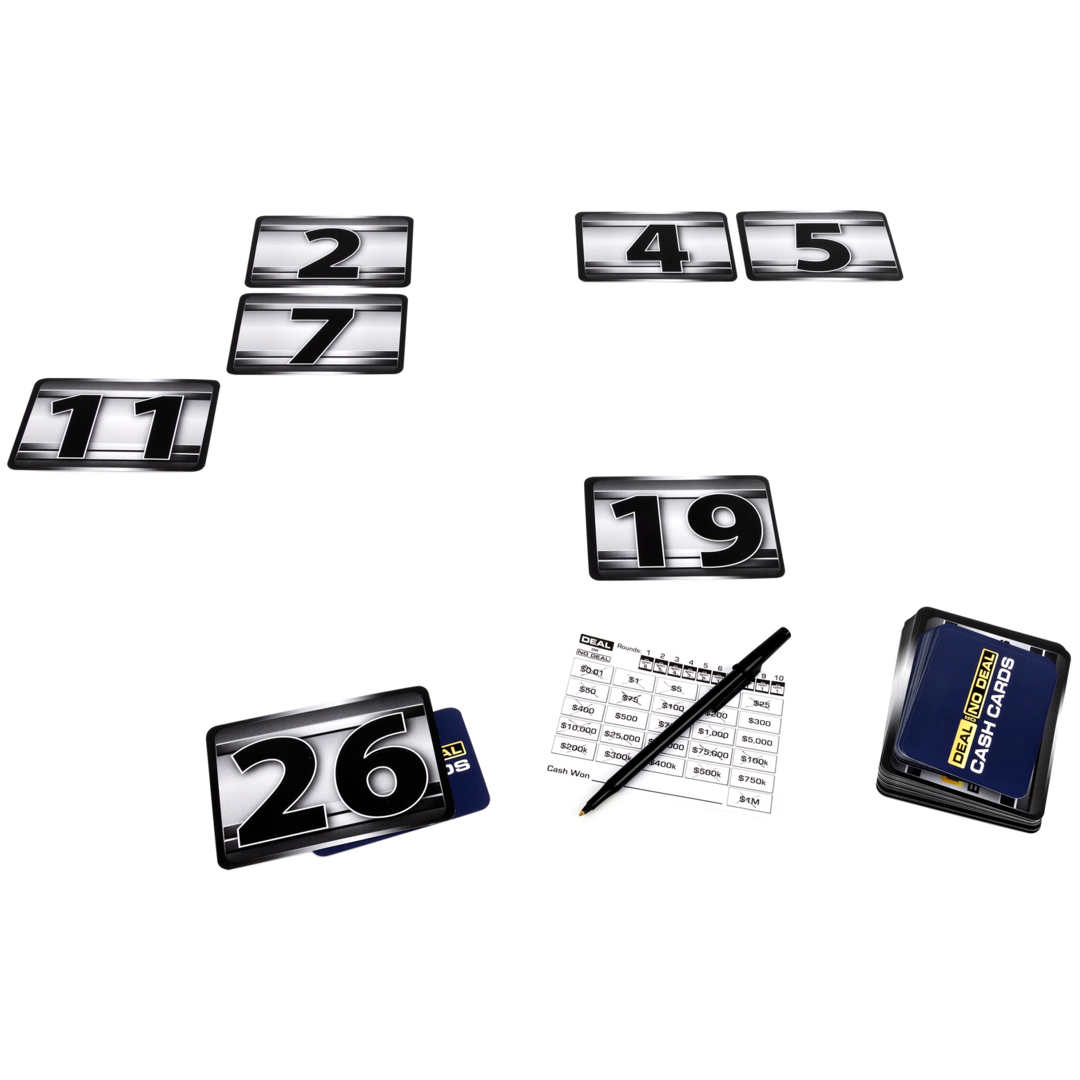Deal or No Deal Game Show, Jumbo Card Game, For Families and Kids Ages 8 and up