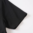 thumbnail image 7 of CQONEPT Mens Knit Shirts Lightweight Slim Fit Sweater Casual Summer Ribbed Business Collared T Shirt Black S, 7 of 7
