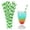 C008- Style H, variant on Disposable Straws, Pink Straws Disposable, 7.75 in, Cocktail Straws, Cocktail Straws for Drinks, Wedding Supplies, 100 Pc