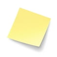 thumbnail image 2 of Post-it Notes, 3 in x 3 in, Canary Yellow, 4-Count Pack (Pack of 18), 2 of 6