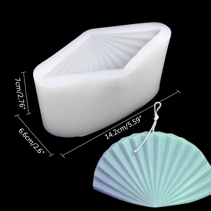 Candle Mold Seashell Silicone Mold for Candle Soap Plaster Resin Craft Ornaments