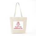 thumbnail image 6 of CafePress - Keep Calm And Trust The Underwriter Tote Bag - Unisex Canvas Tote Bag, Beige, 1-Piece, 6 of 7