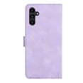 thumbnail image 4 of Compatible with Samsung Galaxy A16 5G Vintage Wallet Case, with Wrist Strap PU Leather Flip Card Slots Holder Kickstand Magnetic Closure Phone Case Cover for A16 5G for Women Men, Purple, 4 of 10