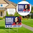 KUOZHUOW Kamala Walz for President Vice President Walz Yard Sign Kamala ...