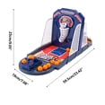 thumbnail image 3 of Catapult Basketball Game, Mini Desktop Shooting Toy with Scoring System, Kids Sports Tabletop Game, Hand-Eye Coordination Training, Indoor Activity Toy for Kids Adults, 3 of 6