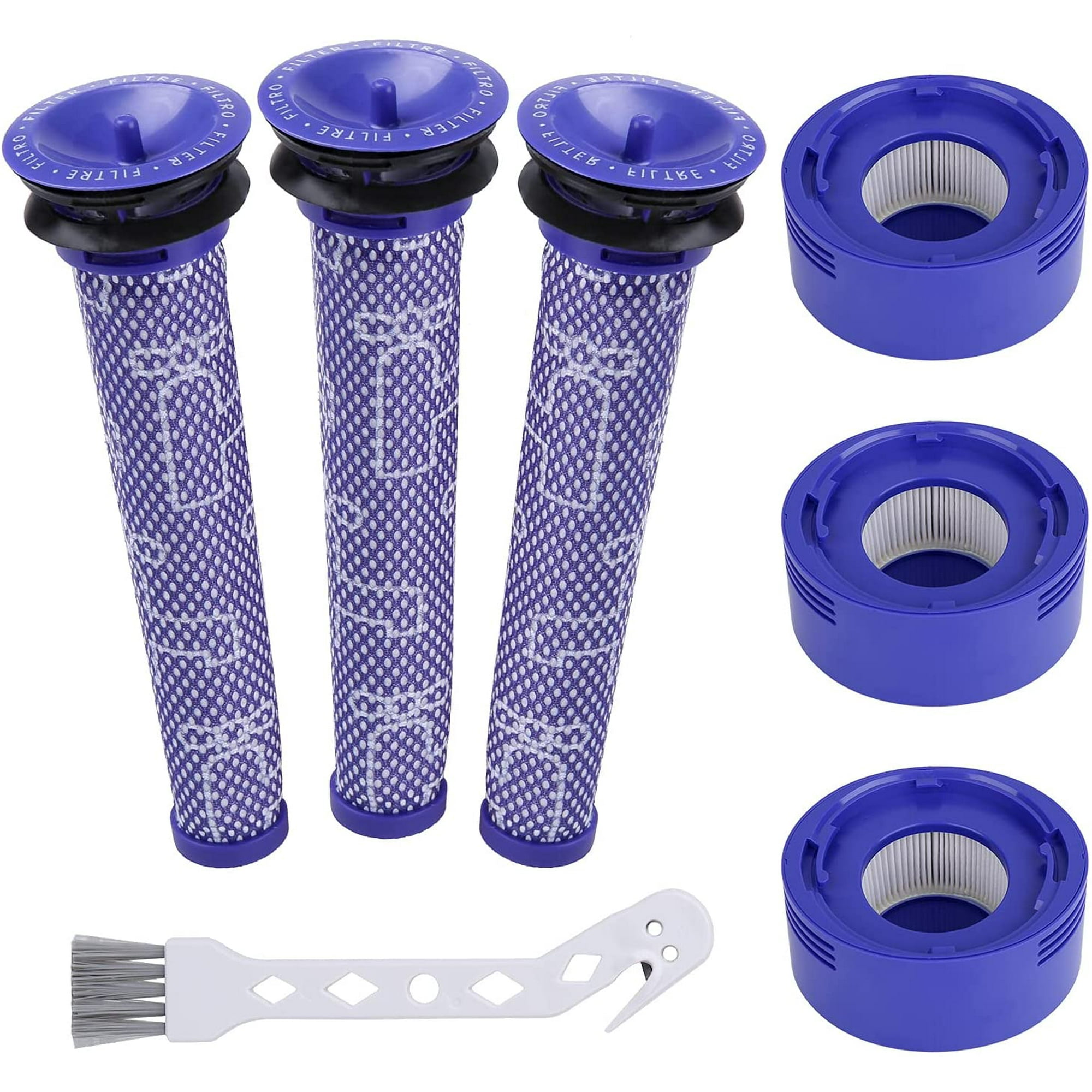 6 Pack Vacuum Filter Replacement Kit For Dyson V7, V8 Animal And V8 Absolute Cordless Vacuum,3 Post Filter, 3 Pre Filter, Compatible With Dyson V8+, V8, V7, Compare To Part 965661-01, 967478-01 | Walmart Canada 6 Pack Vacuum Filter Replacement Kit For Dyson V7, V8 Animal And V8 Absolute Cordless Vacuum,3 Post Filter, 3 Pre Filter, Compatible With Dyson V8+, V8, V7, Compare To Part 965661-01, 967478-01 | Walmart Canada