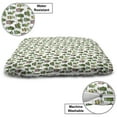 thumbnail image 3 of Cactus Pet Bed, Colorful Succulent Houseplants and Cactus Pattern Doodle Style Flowers Pots, Chew Resistant Pad for Dogs and Cats Cushion with Removable Cover, 24" x 39", Multicolor, by Ambesonne, 3 of 4