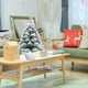 thumbnail image 5 of Mini árboles de Navidad de 24 pulgadas, adornos artificiales para árbol de Navidad de mesa, mesa de comedor, escritorio, decoraciones navideñas para el hogar, 5 of 5