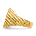 thumbnail image 3 of 14k Yellow Gold 18.0x16.5mm Mens Signet Ring Man   For Dad Mens  For Him, 3 of 9