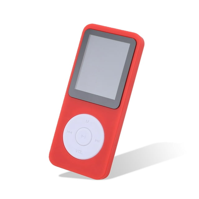 MP4 Music Players External Bluetooth-compatible E-book Voice Recorder Electronics Replacement for Windows XP/VISTA/Windows 8 Red 64G