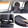 thumbnail image 2 of Almohada de cuero para el cuello del automóvil con barra deslizante ajustable y rotación de 360°, almohada para el cuello del asiento del automóvil, soporte para reposacabezas del automóvil, 2 of 5