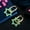 Green, variant on Multicolor Gold Color CZ Star Hoop Earrings for Women Korean Punk Party Jewelry