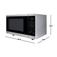 thumbnail image 5 of Sharp New 1.4 CF Countertop Microwave Oven, Orville Redenbacher's Certified, ZSMC1464KS, 5 of 12