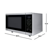 Sharp New 1.4 CF Countertop Microwave Oven, Orville Redenbacher's Certified, ZSMC1464KS