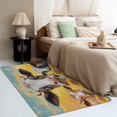 thumbnail image 3 of Cow Rugs for Living Room - 4x5 Rug - Cow Rug - Funny Farm Animal Area Rug - Sunflower Dairy Cow Rugs - Farmhouse Cattle Carpet, 3 of 7