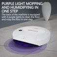 thumbnail image 6 of Robot Vacuum Cleaner Strong Suction Robotic Sweeper Low Noise Smart Mapping Hard Floors Carpets Pet Hair Self-charging Home Cleaning Automation, UKHBMC | White, 6 of 8