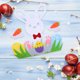 thumbnail image 4 of unbranded De Pascua Con De Nonwovens Para Puerta Y Ventana Multicolor Festiva, 4 of 8