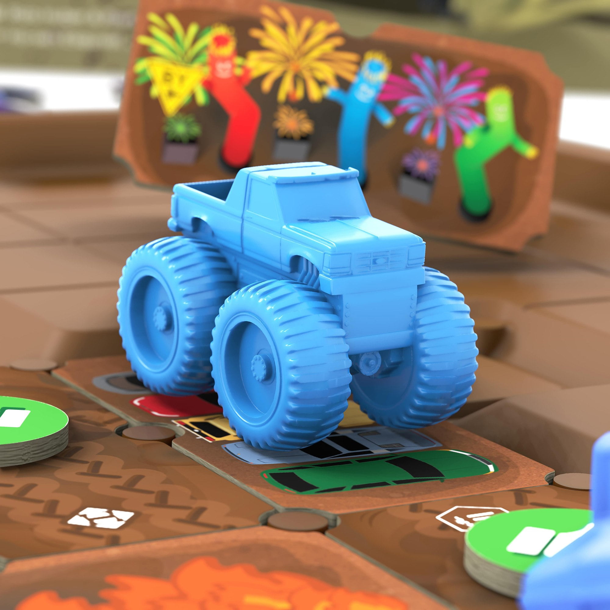 BIGFOOT: Roll & Smash MODS Expansion W/ Monster Truck Dice & Puzzle Game