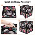 thumbnail image 4 of Koala Foldable Toy Box with Handle, 10.8"x10.5"x10.6", Large Capacity Storage Bins, Storage Cubes, Storage Baskets, 4 of 6