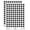 Black, variant on Wavy Smile Face Sick Unwell Nausea Uneasy Trippy 200+ Round Stickers - Gloss Finish - 0.50" Size - Black