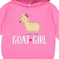 thumbnail image 3 of Inktastic Goat Girl Farm Animal Toddler Hoodie, 3 of 4