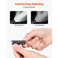 thumbnail image 6 of 200 Lumen Mini Flashlight Keychain, USB Rechargeable, IPX7 Waterproof, Compact & Bright, 6 of 11