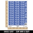 thumbnail image 2 of Follow Directions Stop Sign Teacher Student School Sticker Set - Dark Blue - Matte Finish - 1.5" Small, 2 of 7