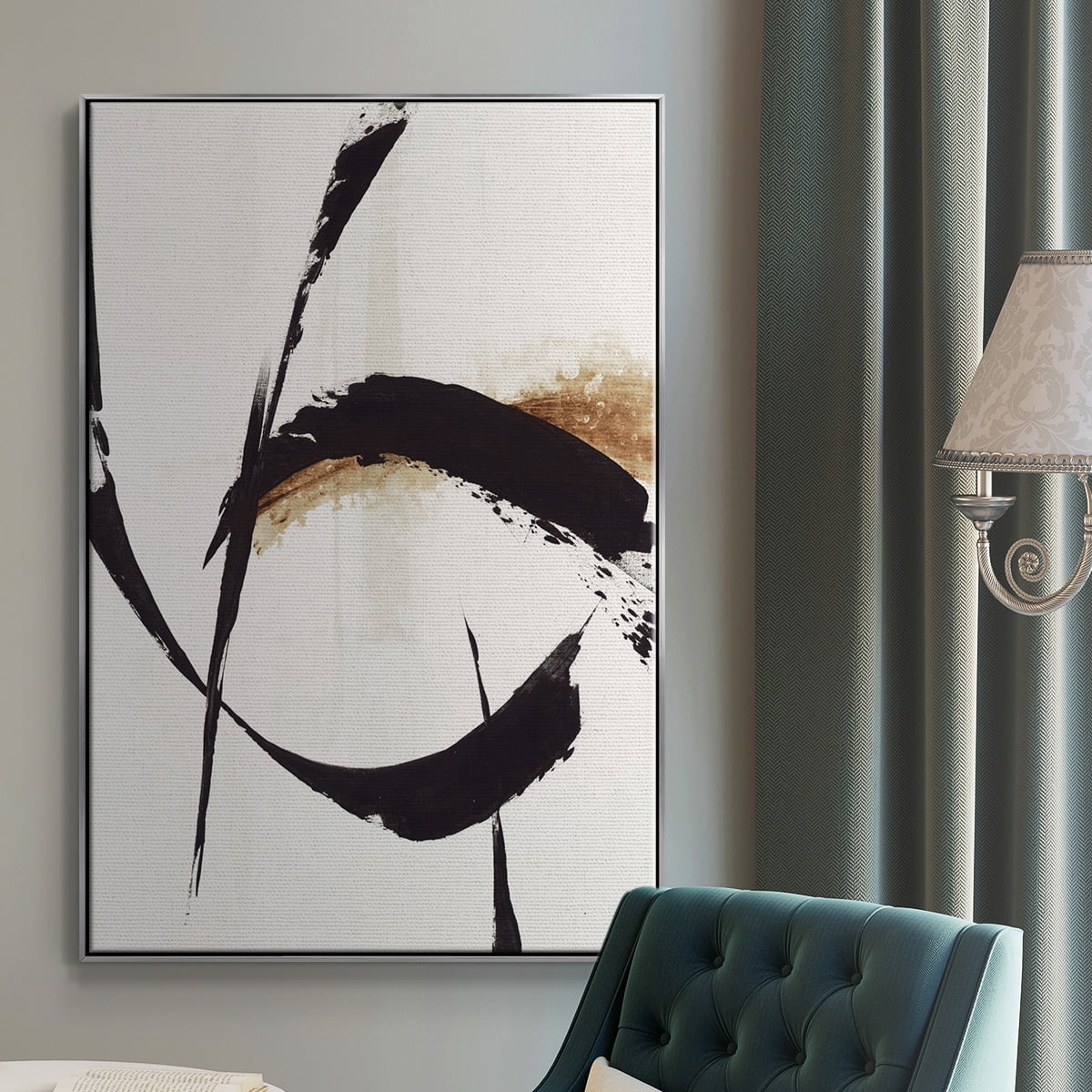 High Style I Framed Premium Gallery Wrapped Canvas - Ready to Hang