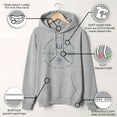 thumbnail image 3 of Men's Star Wars: The Clone Wars Jedi Order Emblem Pull Over Hoodie Athletic Heather Medium, 3 of 9