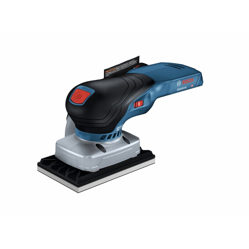 Restored Bosch GSS18V-40N-RT 18V Brushless Lithium-Ion Cordless Sheet Orbital Finishing Sander (Tool Only) (Refurbished)