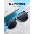 thumbnail image 2 of Retro Metal Men and Women Driving Sunglasses (Color : H, Size : Medium), 2 of 4