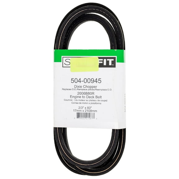 SureFit Engine to Deck Drive Belt 2006B80R Dixie Chopper 34" Deck Silver Eagle