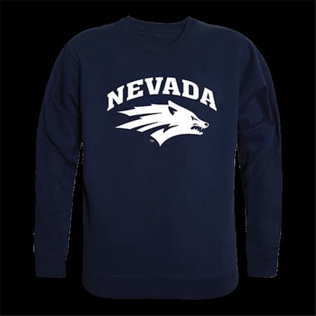 W Republic Products  College Crewneck, University of Nevada, Navy - Medium