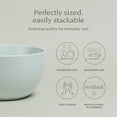 thumbnail image 2 of over&back Coupe Tall Serving Bowl - Stoneware Dishes - All-Occasion Place Settings - 2.1qt - Semi-Matte Fog Blue, 2 of 6