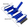 thumbnail image 3 of Pool Vacuum Head 14 Inches Replacement Head Vacuum Head with Pool Vacuum Head Flexible Cleaning Tool with Side Brush, 3 of 8