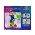 thumbnail image 5 of Super Mario Galaxy Mario Riding Yoshi 8 inch Tall Feature Action Figure, 5 of 13