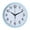 Blue, variant on Twinkseal Modern Wall Clock Round Wall Clock Simple Style High-precision Battery Operated Easy-to-read Non-ticking Quartz Clock for Wall Decor Minimalist Wall