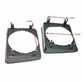 thumbnail image 3 of For Suzuki Samurai Jimny Sierra SJ410 Headlamp Headlight Bezel Set Black, 3 of 4